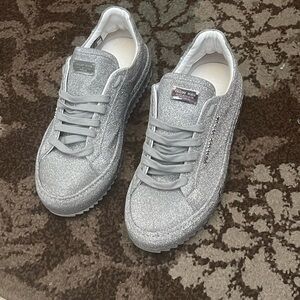 Phillip plein sparkly sneakers size 39